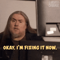 Okay. I'm fixing it now.