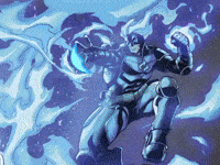 Blue Fire Burn GIF