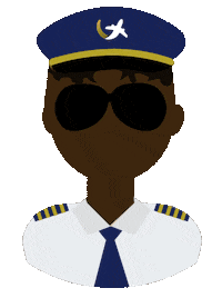 Pilot Aviation Sticker by GlobalTrainingAviation