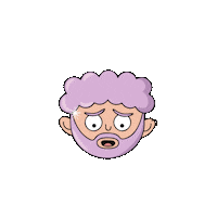 Angry Face Sticker