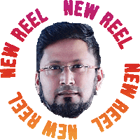 Deckle Edge Sticker by BORN ON INSTAGRAM