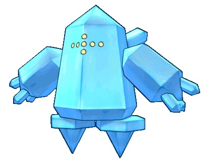 Genesome giphyupload pokemon shiny regice Sticker