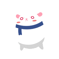 Scared Mouse Sticker by PanSci