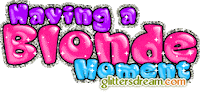 blonde STICKER