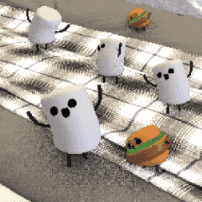 Marshmallow 댄스 GIF