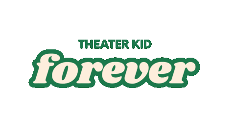 Drama Club Actor Sticker by Chance Theater