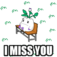 Lonely Love You Sticker by Magic Eden