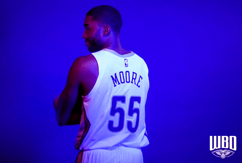 Etwaun Moore GIF by New Orleans Pelicans