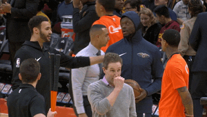 julius randle handshake GIF by NBA