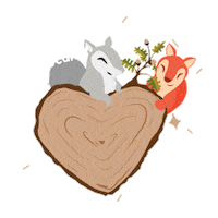 Wiwiurka fun celebration friends rainbow Sticker