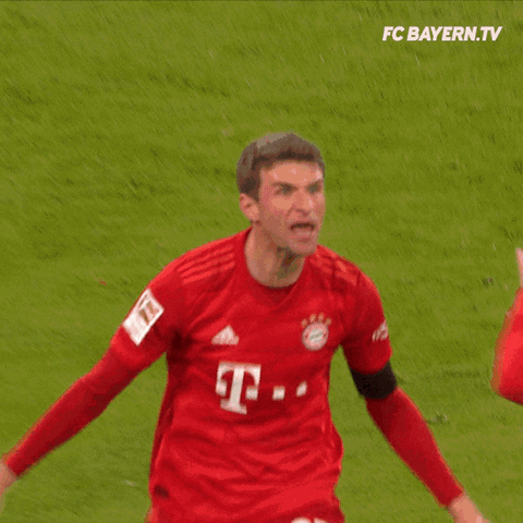 Champions League Football GIF by FC Bayern Munich