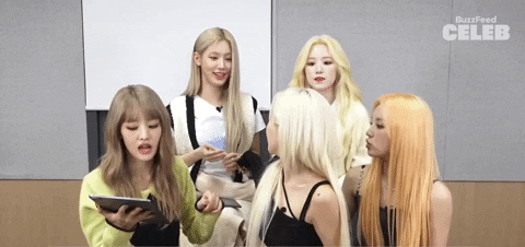 K-Pop Gi-Dle GIF by BuzzFeed