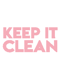 Pink Keep It Clean Sticker by Lee Stafford Hair