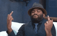 Cross Middle Finger GIF by Hyper RPG