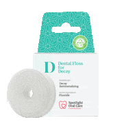 Dental Floss Sticker by Spotlight Oral Care
