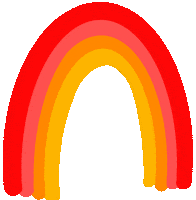 Rainbow Colors Sticker by safraninthejungle