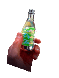 kalybox champagne fete bonbons fiole Sticker