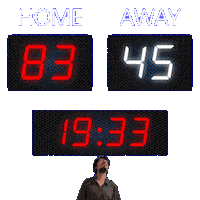 45 Away Sticker