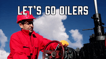 Edmonton Oilers Sport GIF by Sealed With A GIF