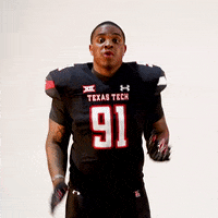 Nelson Mbanasor GIF by Texas Tech Football