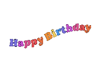marykateletters happy party celebrate birthday Sticker