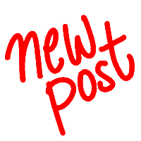 New Post Click Sticker