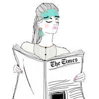 Audrey Hepburn Mood Sticker by Verrier Handcrafted