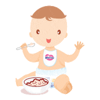 Eat Baby Food Sticker