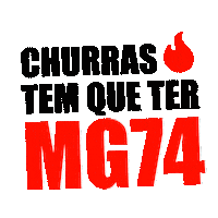 mg74 meat carne churrasco churras Sticker