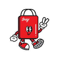 SnagDelivery snag snagdelivery snagdude snagbag Sticker