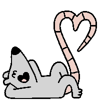 Chinese New Year Rat Sticker by CsaK