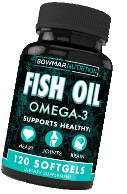 Supplements Omega3 Sticker by Bowmar Nutrition