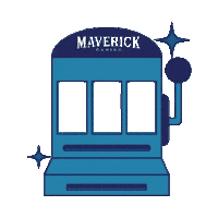 Slot Machine Sticker by Maverick Gaming