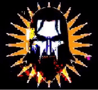 glitch jesus GIF by Death Orgone