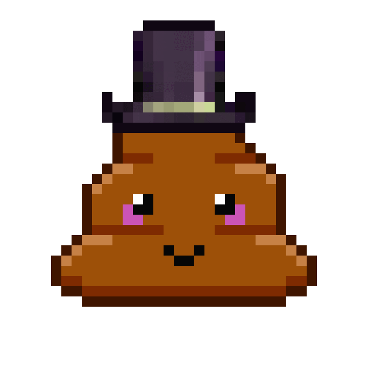 Art Shitting Sticker by Poopies.io