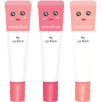 Lip Balm Lipstick Sticker by innisfreeusa