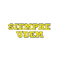 ExaUDEM udem exaudem siempre udem siempreudem Sticker