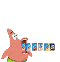 Patrick Star Upandgo Sticker by UP&GO