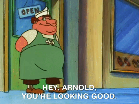 hey arnold nickelodeon GIF