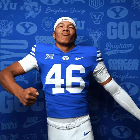 College Football Go Cougs GIF by BYU Cougars