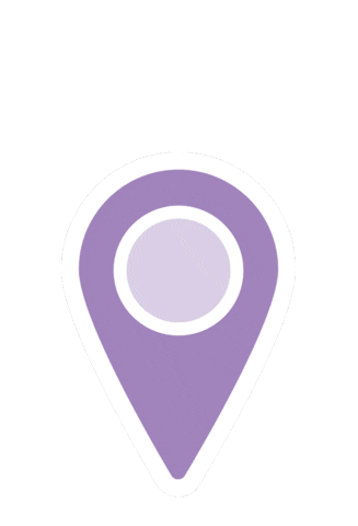 Travel Point Sticker by Pin Estudio