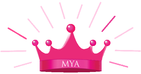 Pink Queen Sticker by MYA
