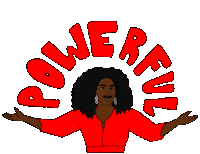 Oprah Black Girl Magic Sticker by Trap Bob