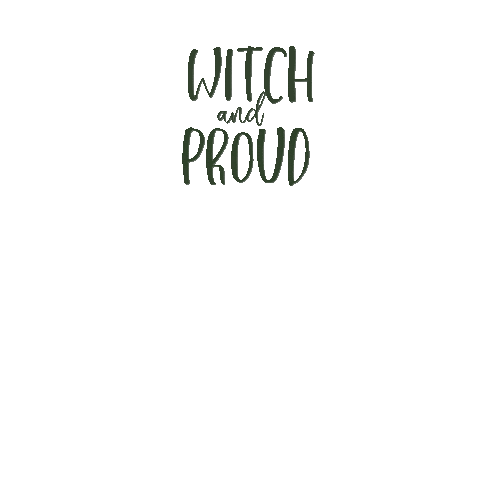 HeksLunadea giphyupload witch proud witchcraft Sticker