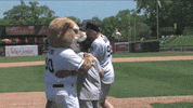 ozzie t cougar hug GIF by Kane County Cougars