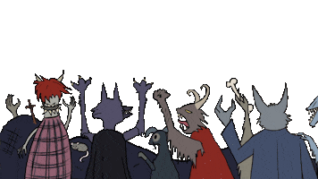 Rock And Roll Animation Sticker by MELOTIKA