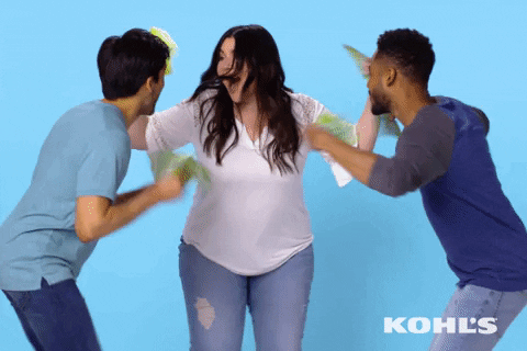 Celebrate Make It Rain GIF by Kohl's
