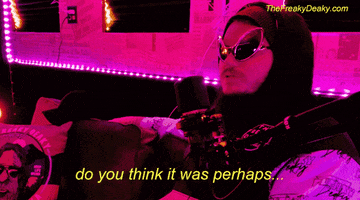Drama Sunglasses GIF by The Freaky Deaky Podcast