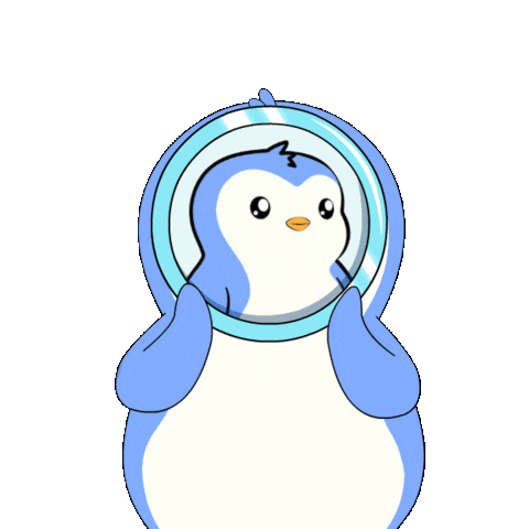 Crypto Penguin Sticker by Pudgy Penguins