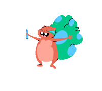 Squirrel Getoutside Sticker by Claritin